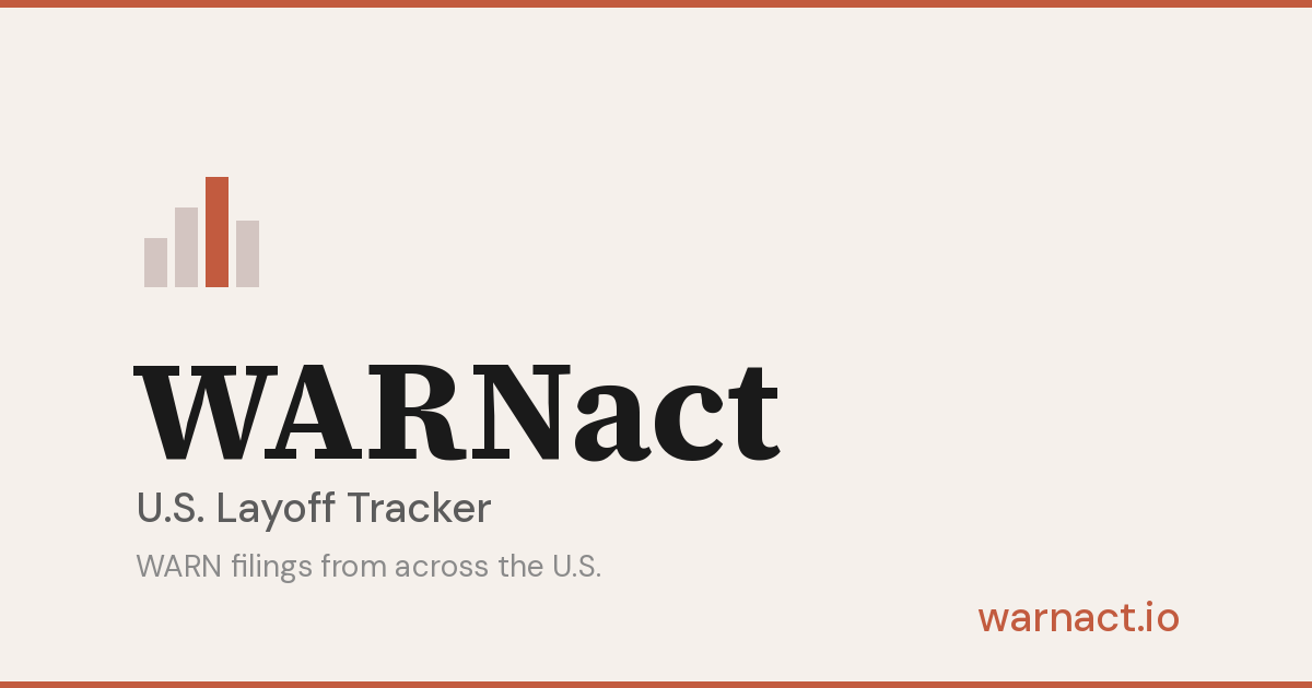 BAE Systems Layoffs 2026 - WARN Act Filings | WARNact